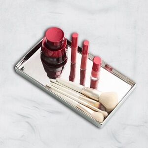 Redelaenor Ceramic Jewelry Mirror Tray